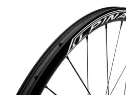 Alpina A3D 30mm Carbon Clincher Disc Brake Road Wheelset (Black) -DOLAN BIKES COMPONENTS Alpina A3D 30mm Carbon Disc Road Wheelset 2
