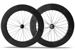 Alpina A8D 80mm Carbon Disc Brake Road Wheelset (Black) -DOLAN BIKES COMPONENTS Alpina A8D 80mm Graphite