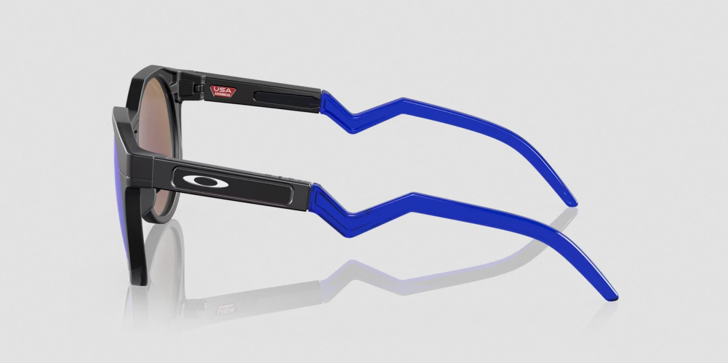 Oakley HSTN / Matte Black / prizm Sapphire Polar Sunglasses Oakley HSTN / Matte Black / Prizm Sapphire Polar Sunglasses -DOLAN BIKES COMPONENTS HSTN 1872 Black 3