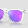 Oakley Frogskin Range / Polished Clear / Prizm Violet Sunglasses