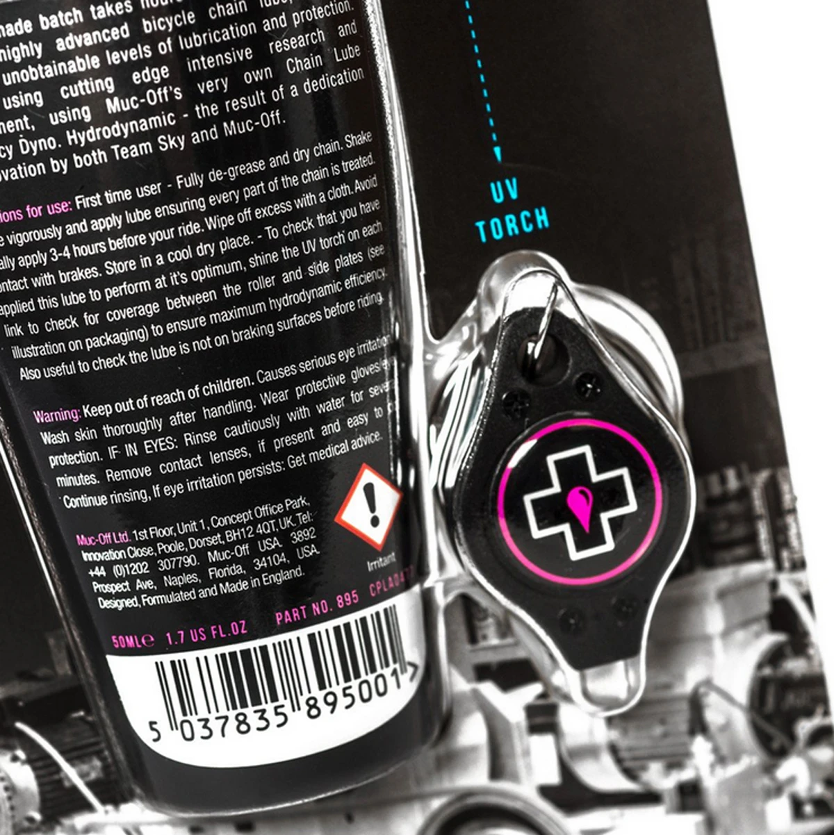 Muc-Off Hydrodynamic Lube 50ml Muc-Off Hydrodynamic Lube 50ml -DOLAN BIKES COMPONENTS Hydrodynamic Lube 50ml 5