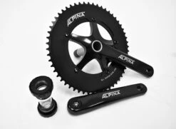 Alpina Track Crankset & Bottom Bracket -DOLAN BIKES COMPONENTS New Alpina Crankset 4