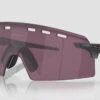 Oakley Encoder Strike Vented / Matte Grey Smoke / Prizm Road Black Sunglasses