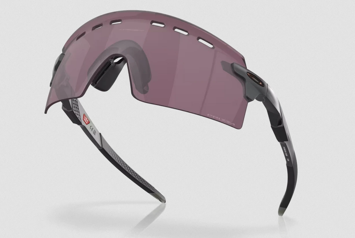 Oakley Encoder Strike Vented / Matte Grey Smoke / Prizm Road Black Sunglasses Oakley Encoder Strike Vented / Matte Grey Smoke / Prizm Road Black Sunglasses -DOLAN BIKES COMPONENTS Oakley Encoder Strike Vented MGS 4