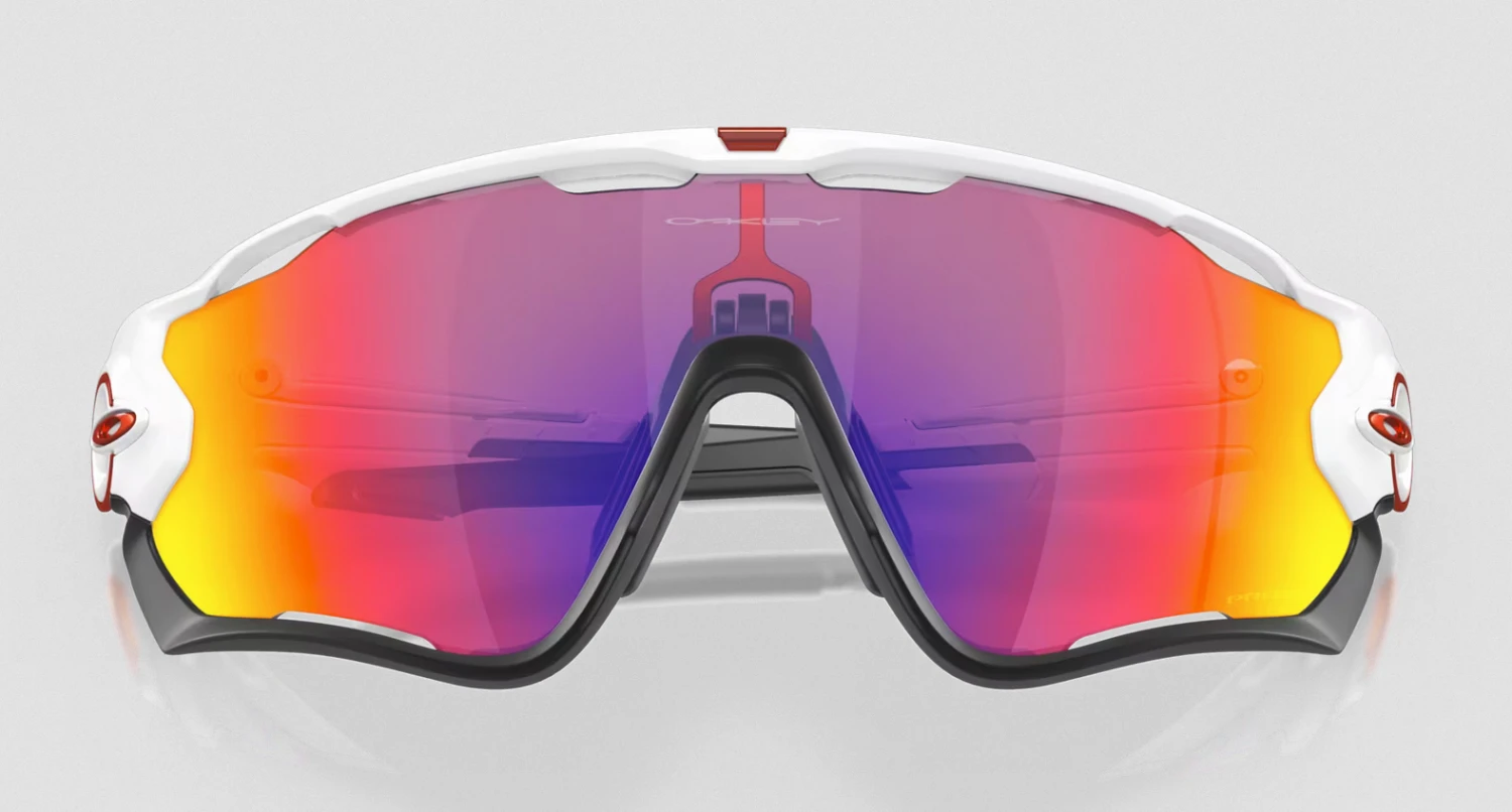 Oakley Jawbreaker / Polished White / Prizm Road Sunglasses Oakley Jawbreaker / Polished White / Prizm Road Sunglasses -DOLAN BIKES COMPONENTS Oakley Jawbreaker Pol white priz r 5