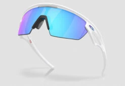 Oakley Sphaera / Matte White / Prizm Sapphire Polarized Sunglasses -DOLAN BIKES COMPONENTS Oakley Sphaera mat wht prz sapp pol 4