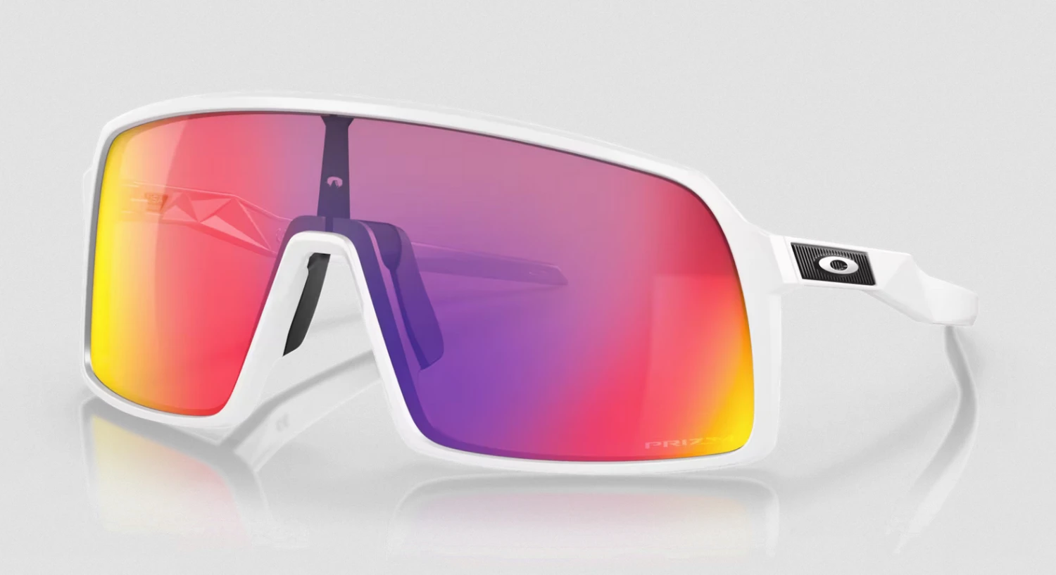 Oakley Sutro / Matte White / Prizm Road Sunglasses Oakley Sutro / Matte White / Prizm Road Sunglasses -DOLAN BIKES COMPONENTS Oakley Sutro matte white prz rd 1
