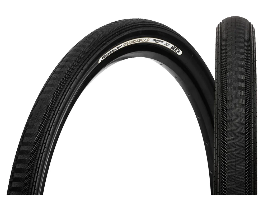 Panaracer GravelKing Semi Slick Blk/Blk TLC Folding 27.5X1.90(650B) Tyre Panaracer GravelKing Semi Slick Blk/Blk TLC Folding 27.5X1.90(650B) Tyre -DOLAN BIKES COMPONENTS Panaracer GravelKing Semi Slick 2blk 1