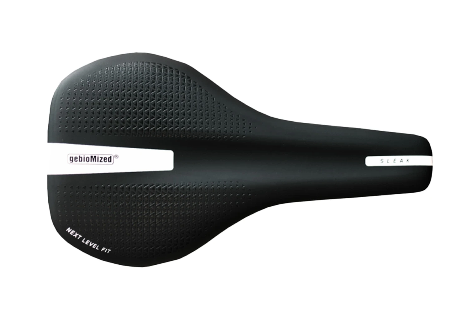 GebioMized Sleak Channel Saddle (Width-145-Black) GebioMized Sleak Channel Saddle (Width-145-Black) -DOLAN BIKES COMPONENTS Sleak 145 channel