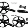 Alpina TrackTandem Chainset (170-46t-F-170mm-50t R-170mm-46t-L-R)