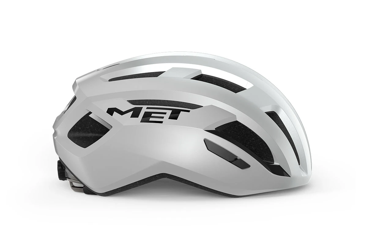 MET Vinci BIKE HELMET (Mips) White - Medium MET Vinci BIKE HELMET (Mips) White - Medium -DOLAN BIKES COMPONENTS met vinci mips road cycling helmet BI2 side